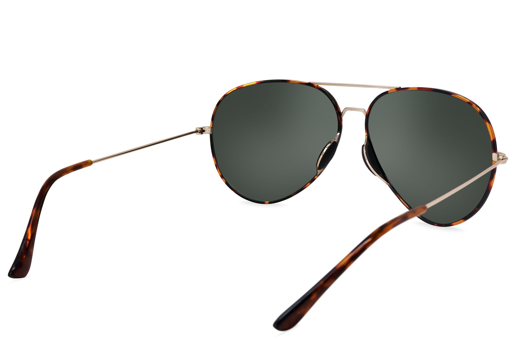 Tangle Free Aviator - Green Tortoise Polarized - Image 4