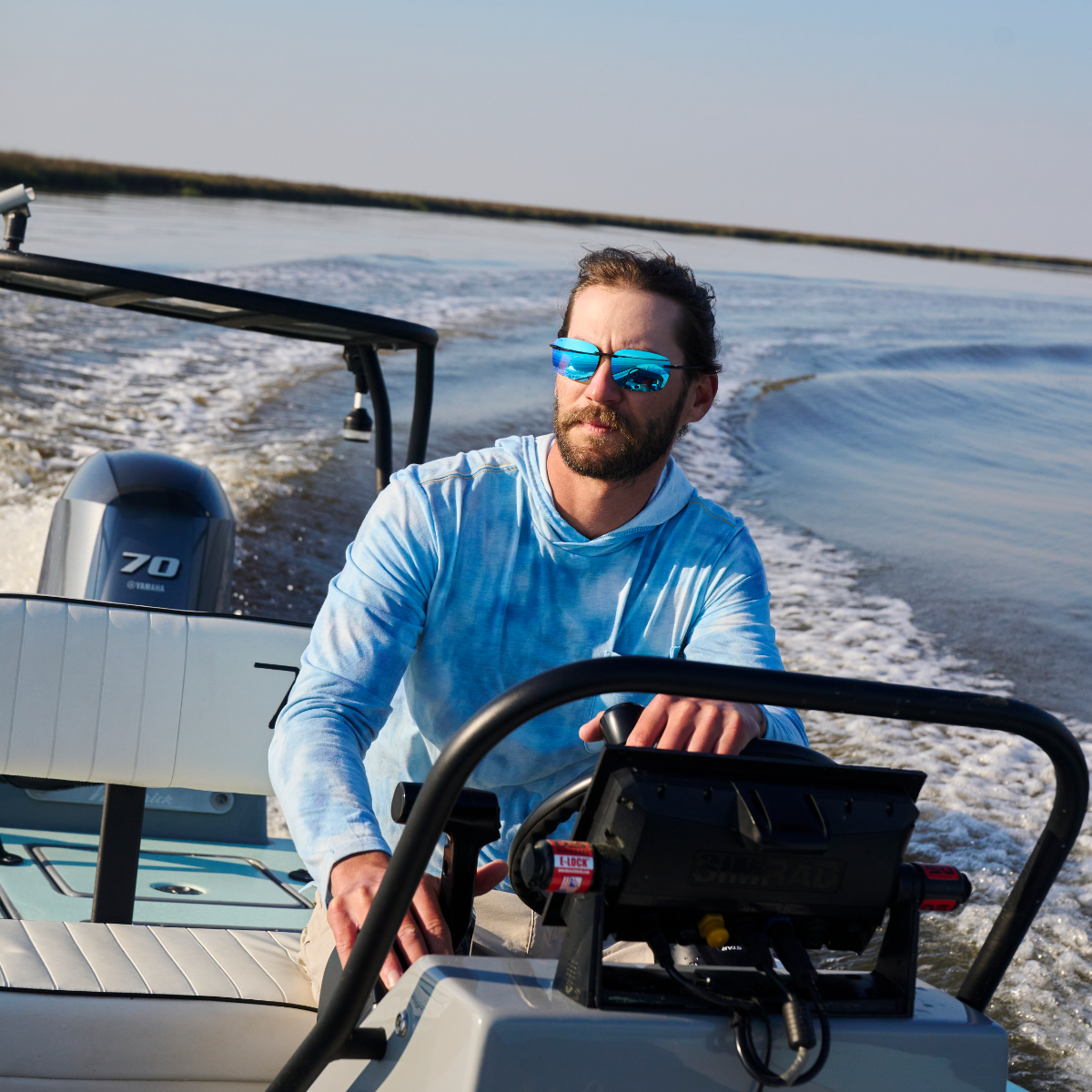 Huron Matte Black - Glacier Polarized - Image 5